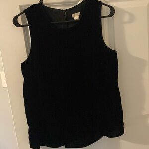 jcrew velour shirt
